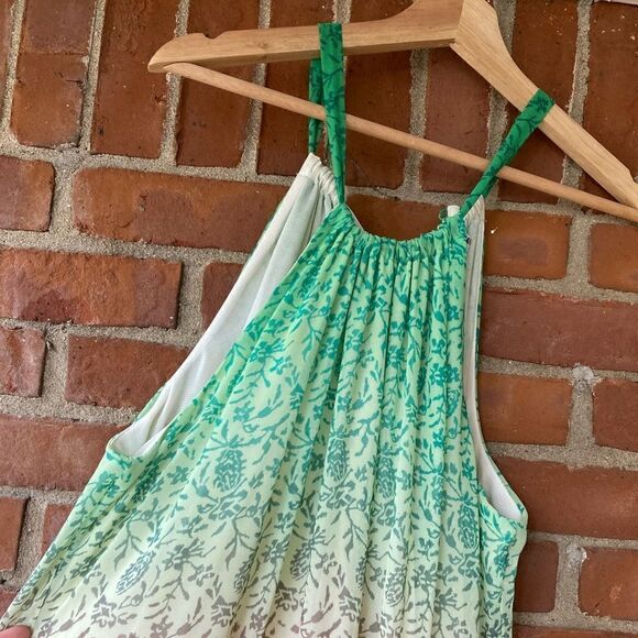 Old Navy Ombré Floral Sleeveless Maxi Dress - Picture 3 of 6